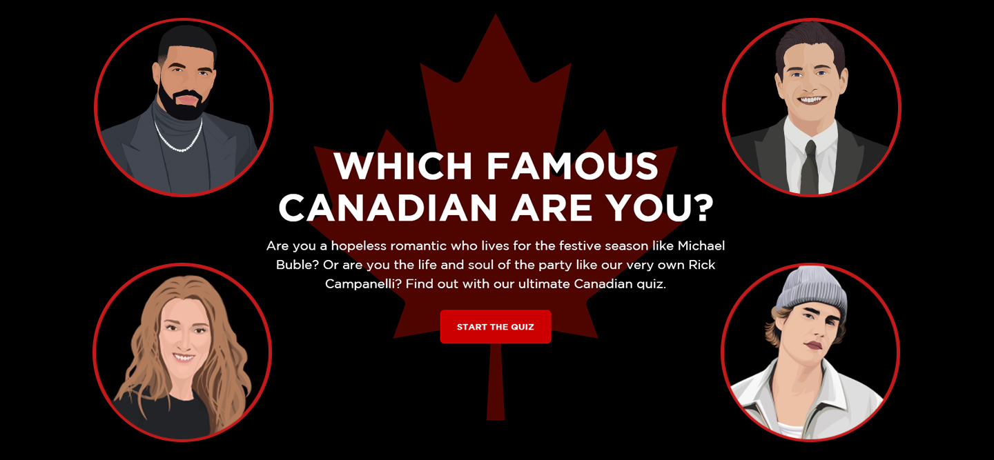 Which Famous Canadian Are You? Take Bodog’s Quiz